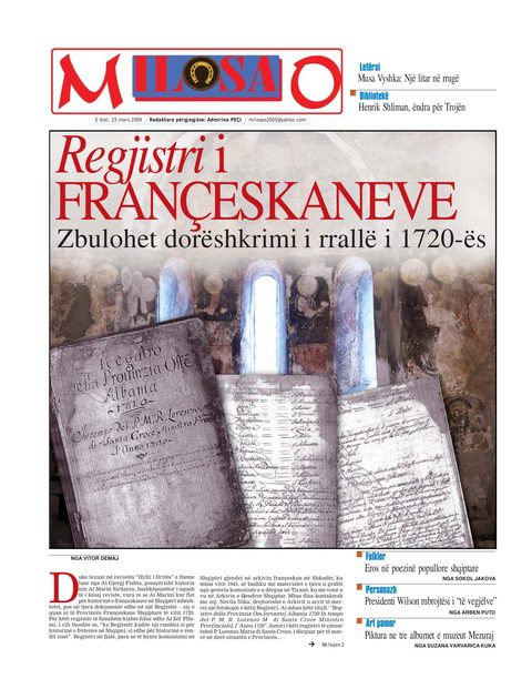 Gazeta Shqiptare 2009-03-15
